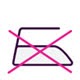Symbole entretien : ne pas repasser